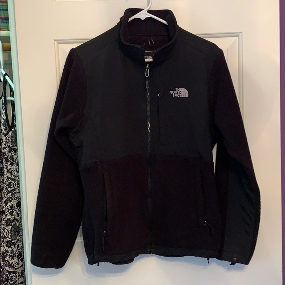 Black NorthFace Jacket fleece